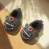 Sharkicks Basic - Winter Santa Heel-covered Shark Slippers